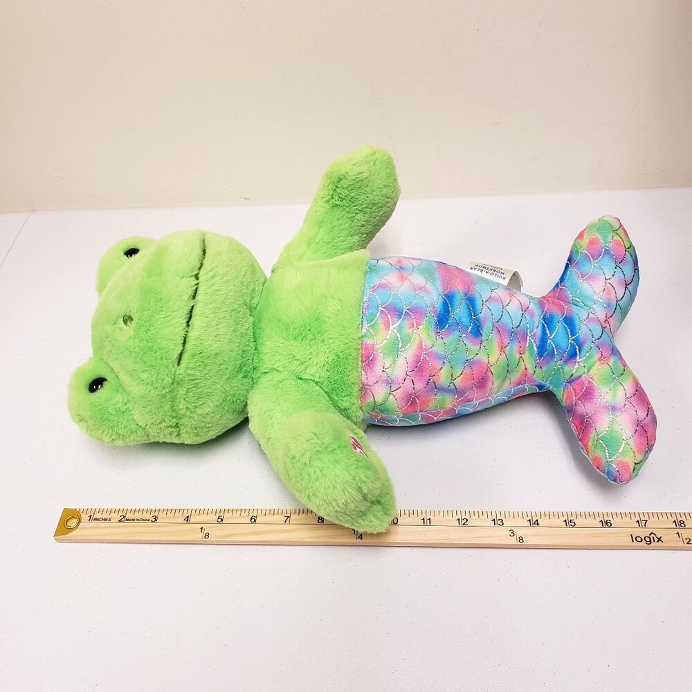 Build a Bear Mer Frog Mermaid Stuffed Animal Plush - Picture 7 of 8